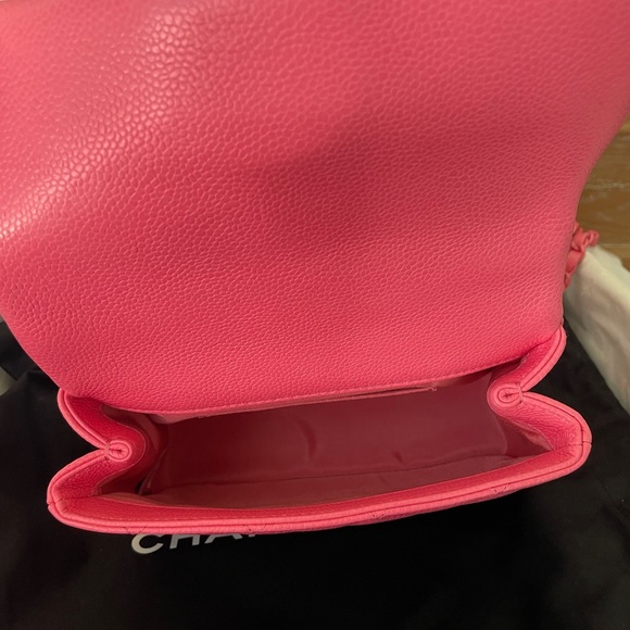 Chanel mini flap bag in pink - Picture 5 of 5